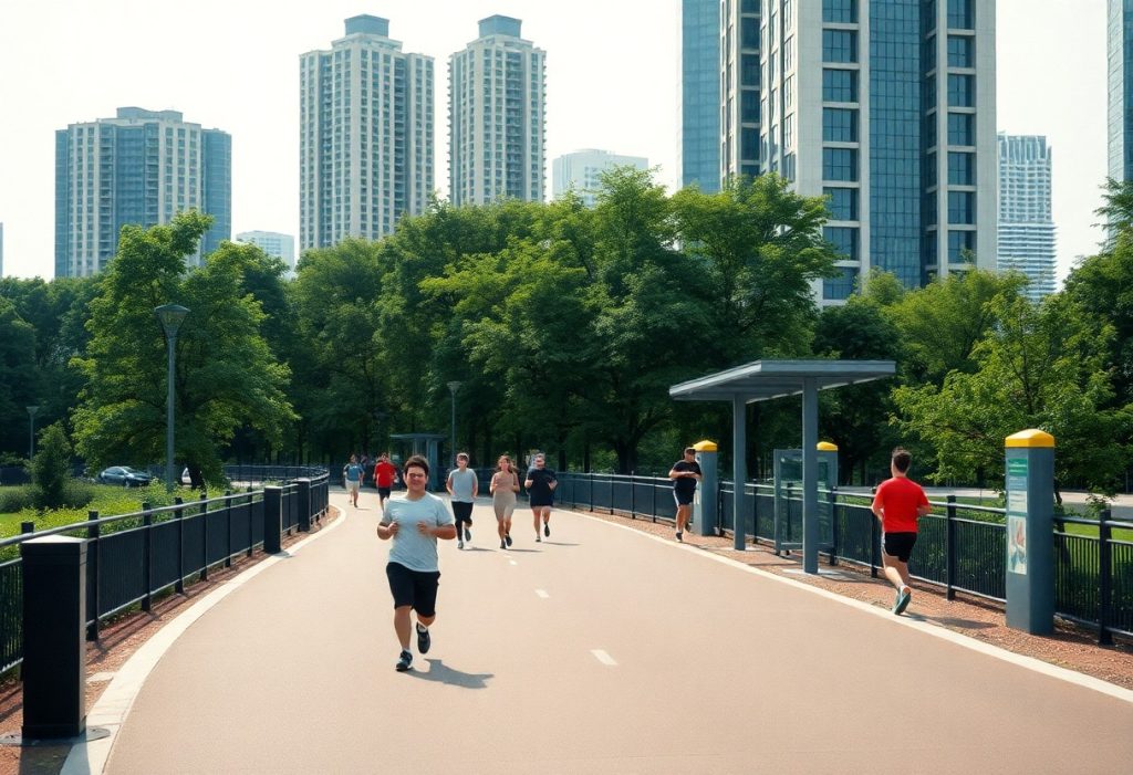 Percorsi urbani per fare jogging e mantenersi in forma