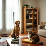 Consigli per mantenere la casa pulita con animali domestici